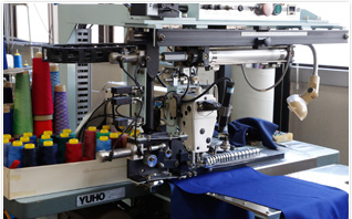 自動ダーツ縫いミシン（JUKI）