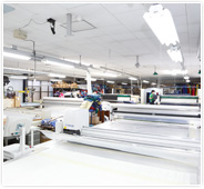 学校用のスポーツウェアを制作してきた実績